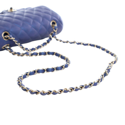 Chanel Small Classic Iridescent Caviar Double Flap