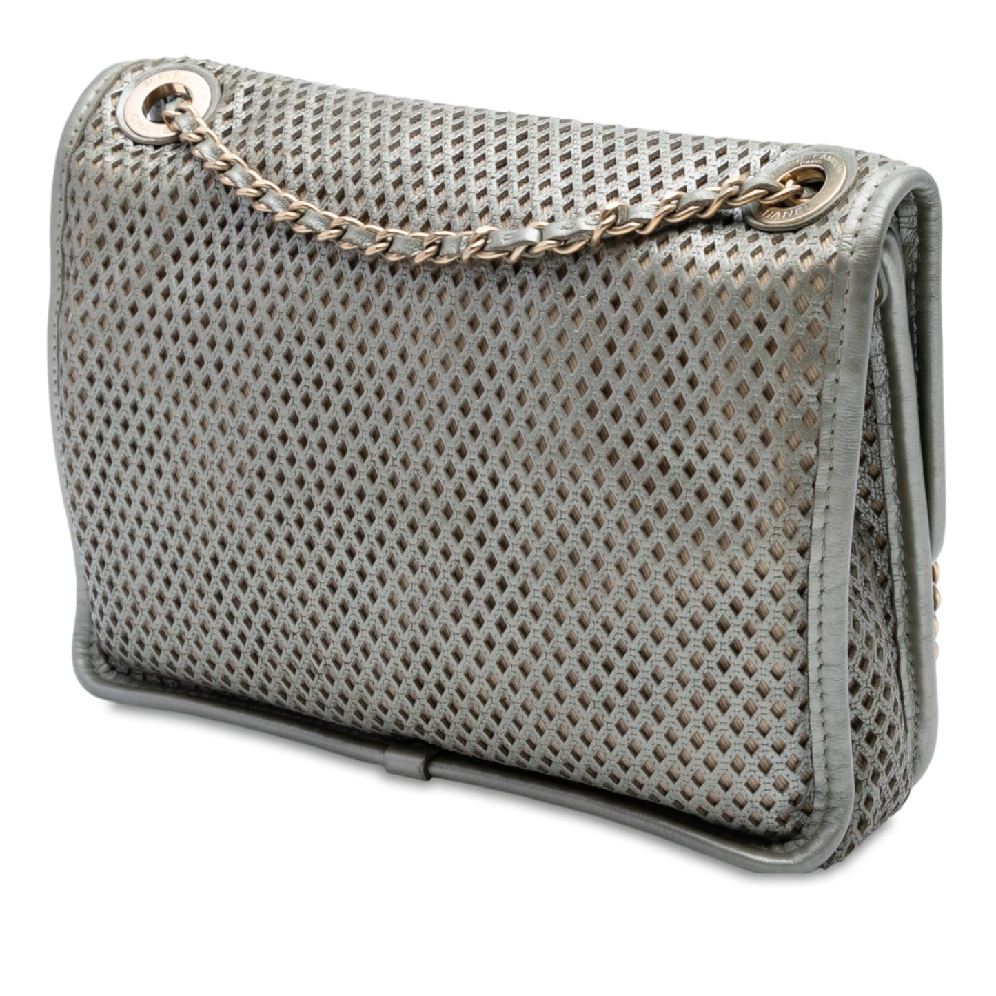 Chanel Perforated Calfskin Up In The Air Flap