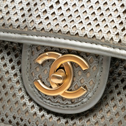 Chanel Perforated Calfskin Up In The Air Flap