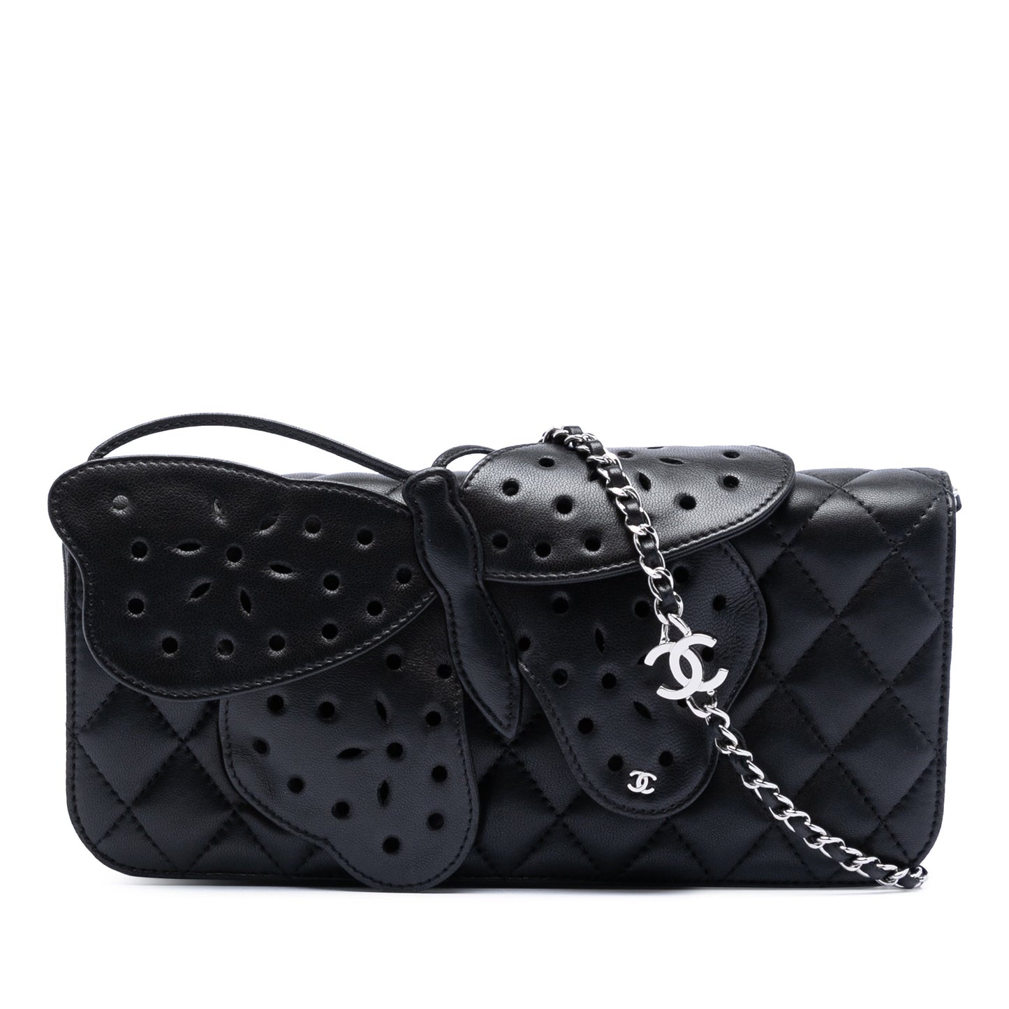 Chanel Butterfly Clutch With Chain