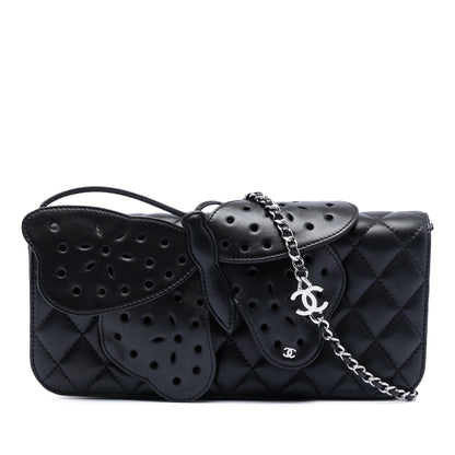 Chanel Butterfly Clutch With Chain