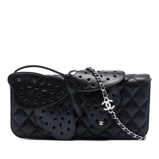 Chanel Butterfly Clutch With Chain