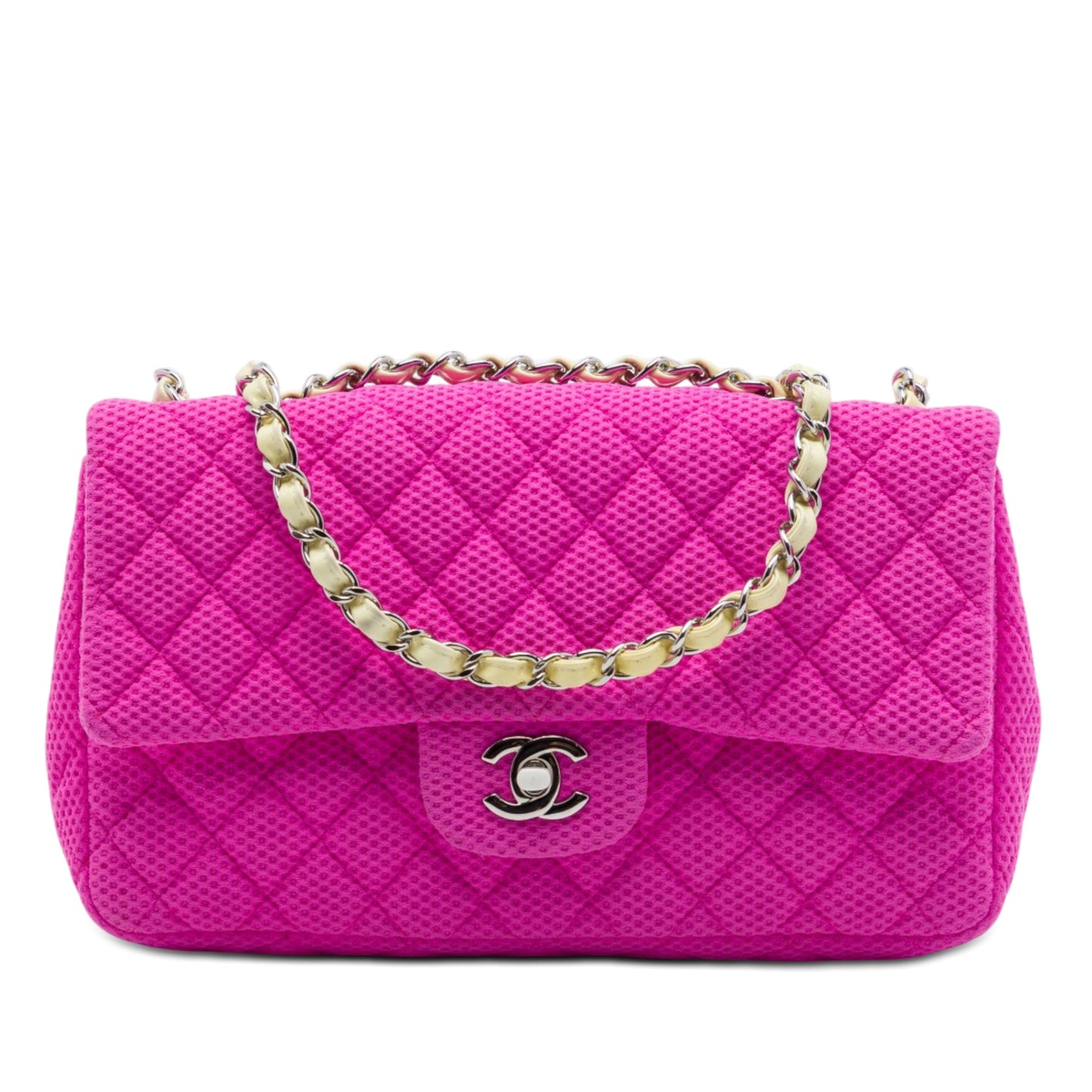 Chanel Classic Mesh Single Flap Bag