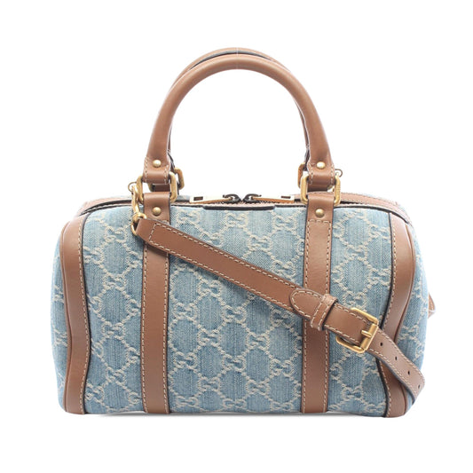 Gucci GG Denim Joy Boston Bag