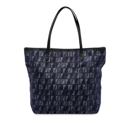 Fendi Zucchino Denim Tote Bag