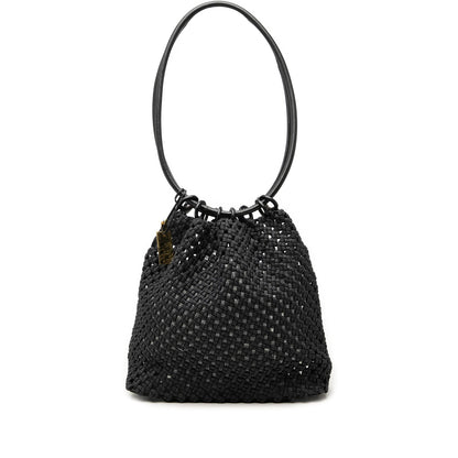 Gucci Woven Canvas Shoulder Bag