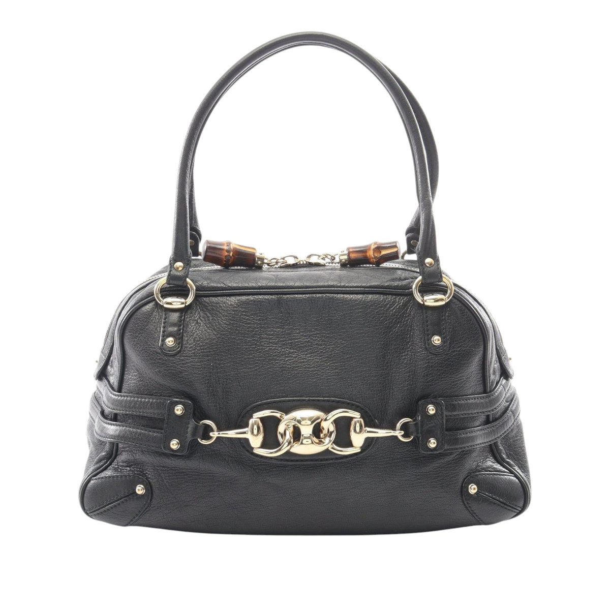 Gucci Calfskin Wave Handbag