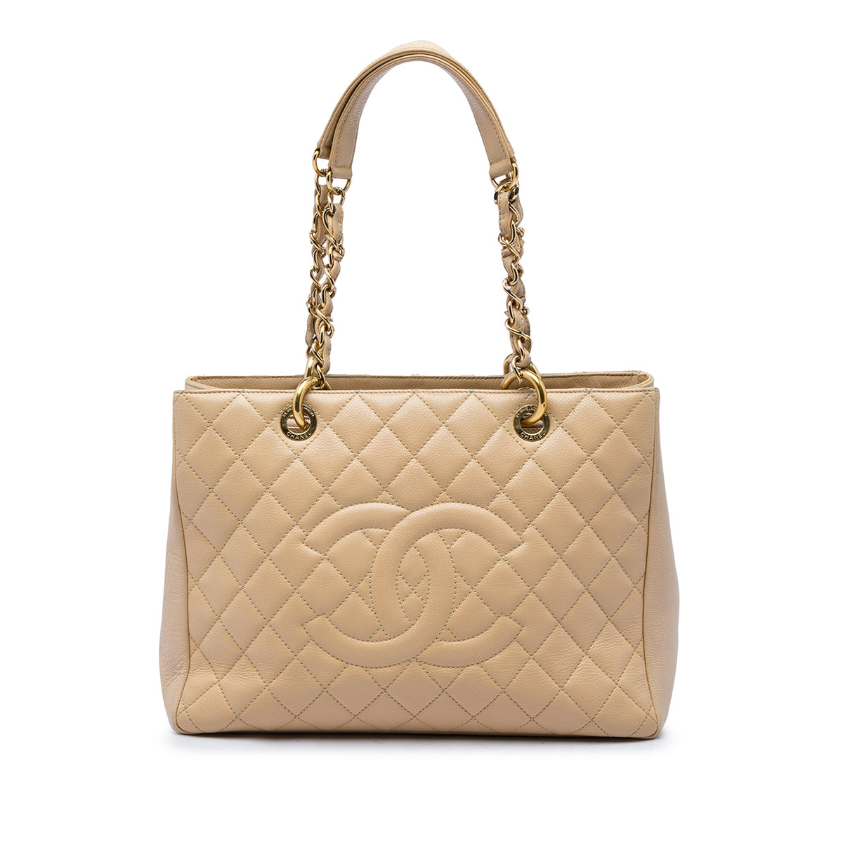 Chanel Caviar Grand Shopping Tote Bag