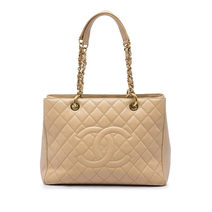 Chanel Caviar Grand Shopping Tote Bag