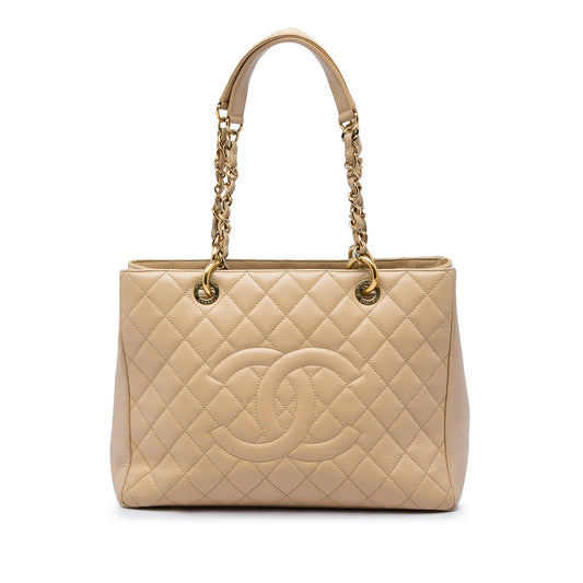 Chanel Caviar Grand Shopping Tote Bag