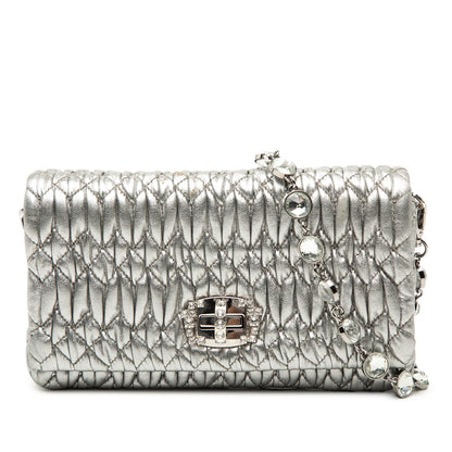 Miu Miu Crystal Chain Shoulder Bag