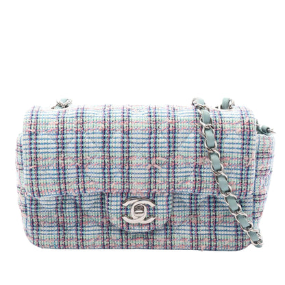 Chanel Mini Rectangular Classic Tweed Single Flap Bag