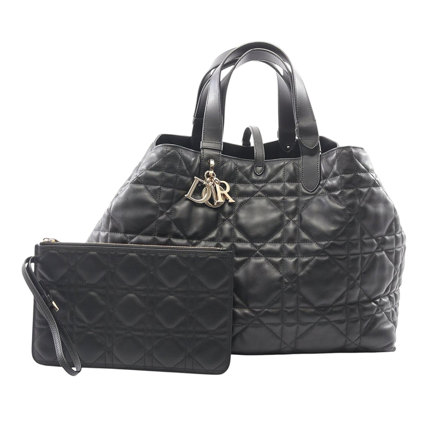 Dior Calfskin Macrocannage Toujours Handbag