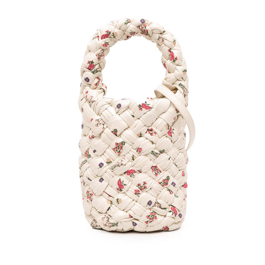 Bottega Veneta Floral Printed Kalimero Bucket Bag