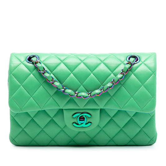 Chanel Small Classic Rainbow Double Flap