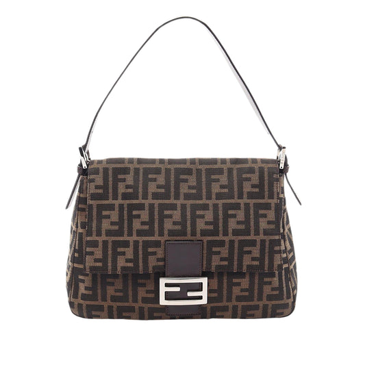Fendi Zucca Canvas Mamma Forever Bag
