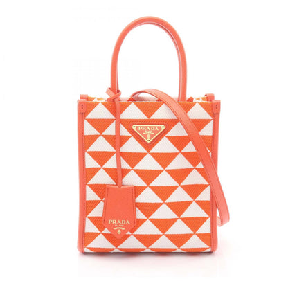 Prada Symbole Triangolo Tote