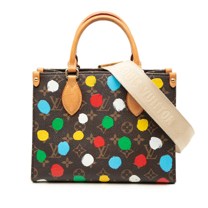 Louis Vuitton Yayoi Kusama Monogram OnTheGo Tote Bag