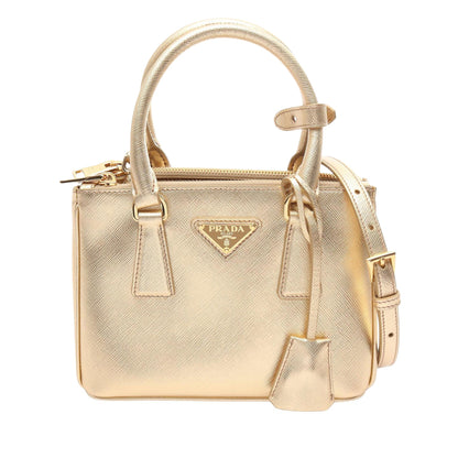 Prada Saffiano Lux Galleria Double Zip Bag