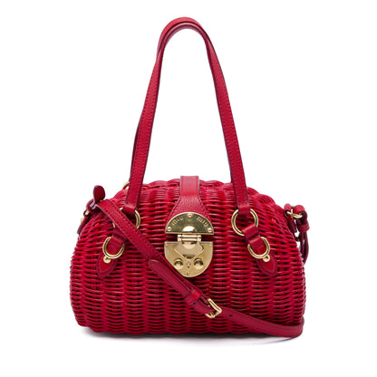 Miu Miu Wicker Rattan bag