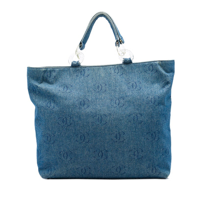Chanel CC Denim Tote