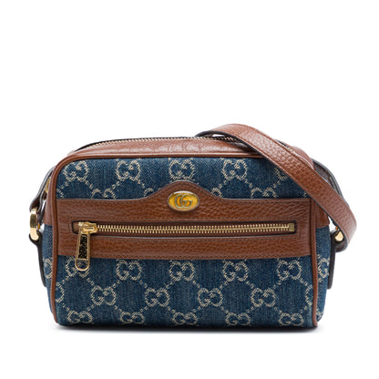 Gucci GG Denim Ophidia Crossbody Bag