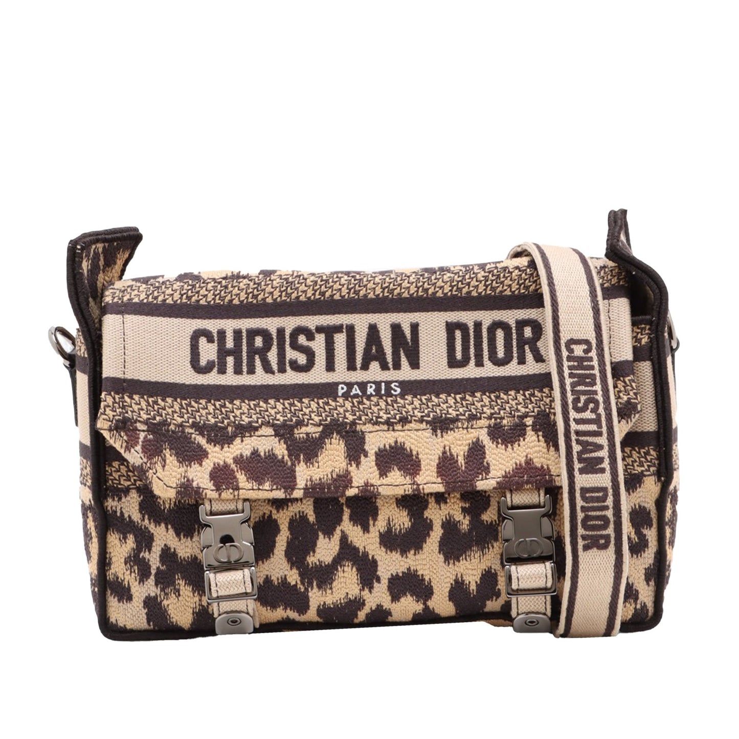 Dior Mizza Leopard DiorCamp Messenger Bag