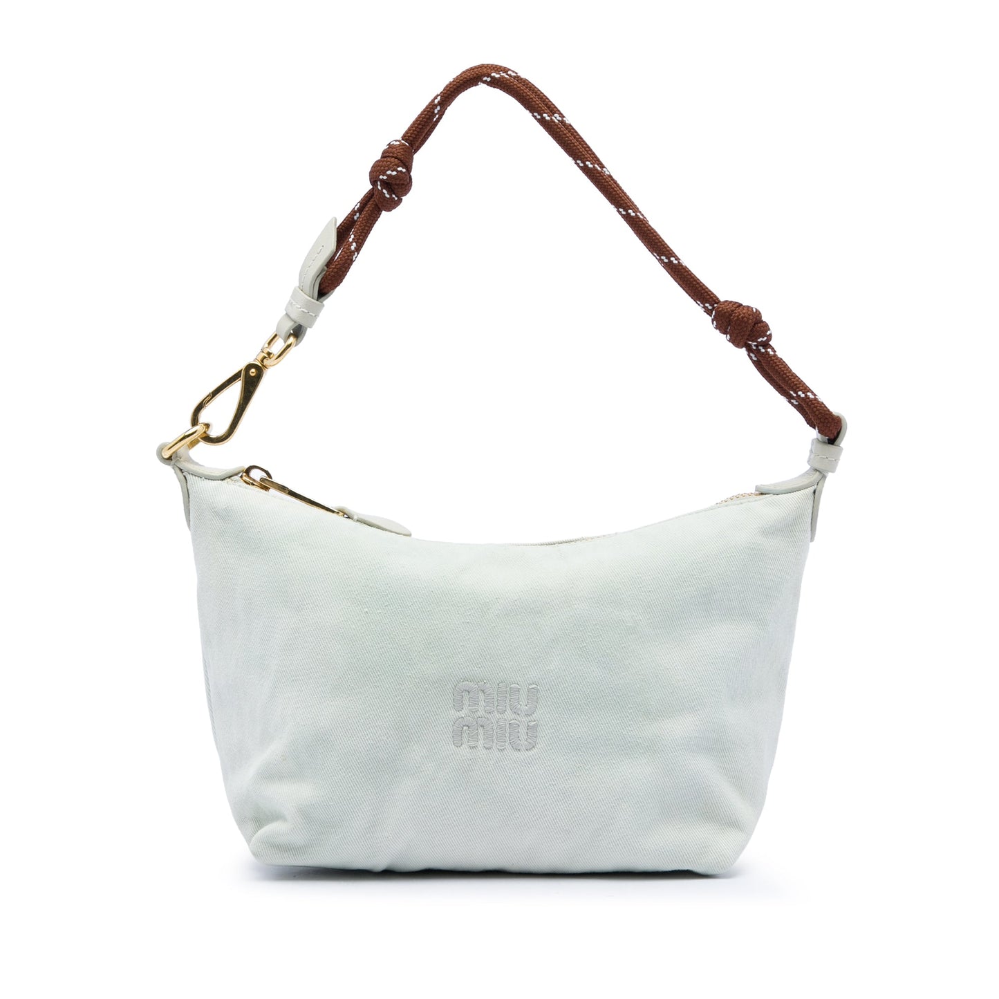 Miu Miu Cotton Gabardine Pouch Secondhand