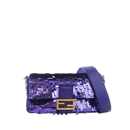 Fendi Sex and The City Sequin Baguette bag