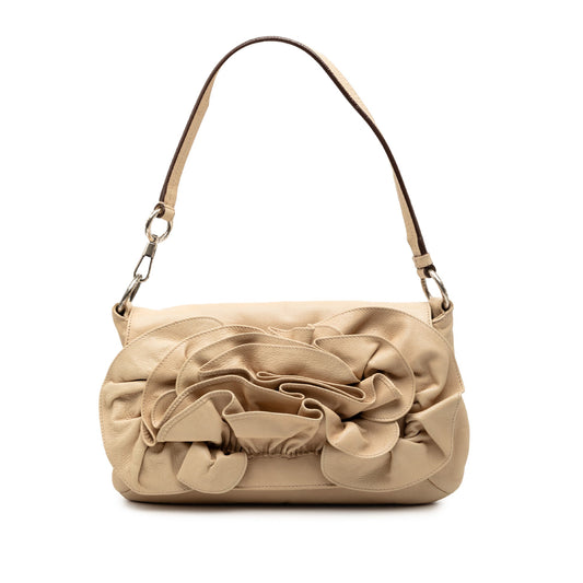 Saint Laurent Nadja Rose Flap Bag