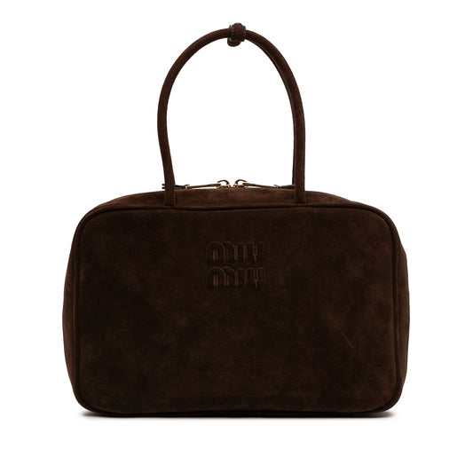 Miu Miu Logo Beau Shoulder Bag