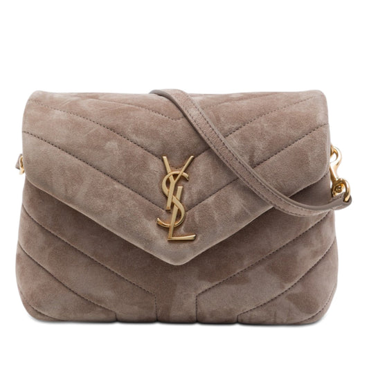 Saint Laurent Suede LouLou Crossbody