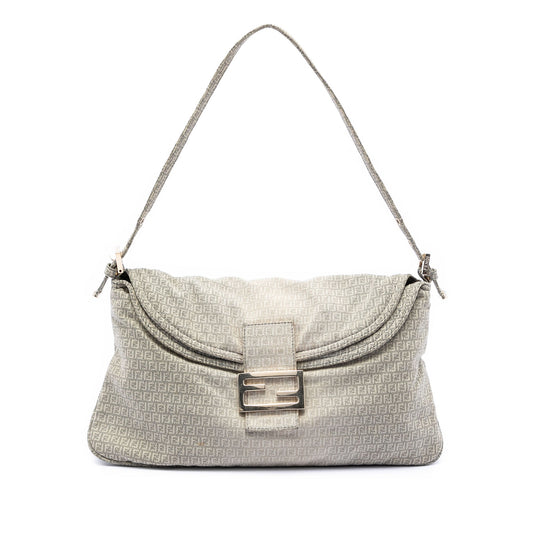 Fendi Zucchino Double Flap Bag