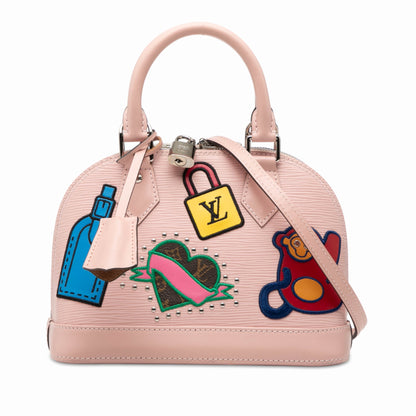 Louis Vuitton Epi Stickers Alma BB