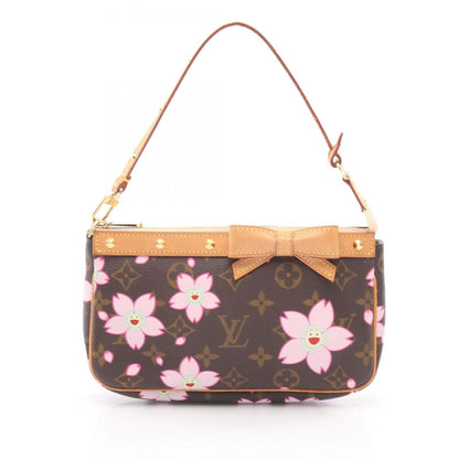 Louis Vuitton Takashi Murakami Monogram Cherry Blossom Pochette Accessoires