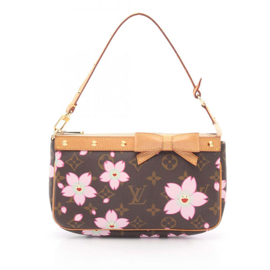 Louis Vuitton Takashi Murakami Monogram Cherry Blossom Pochette Accessoires