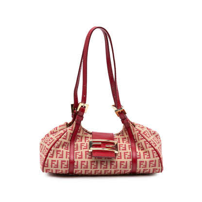 Fendi Zucchino Canvas Sporty Shoulder Bag