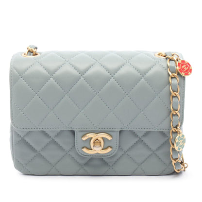 Borsa Chanel Mini Square Casino Royale Charms Single Flap