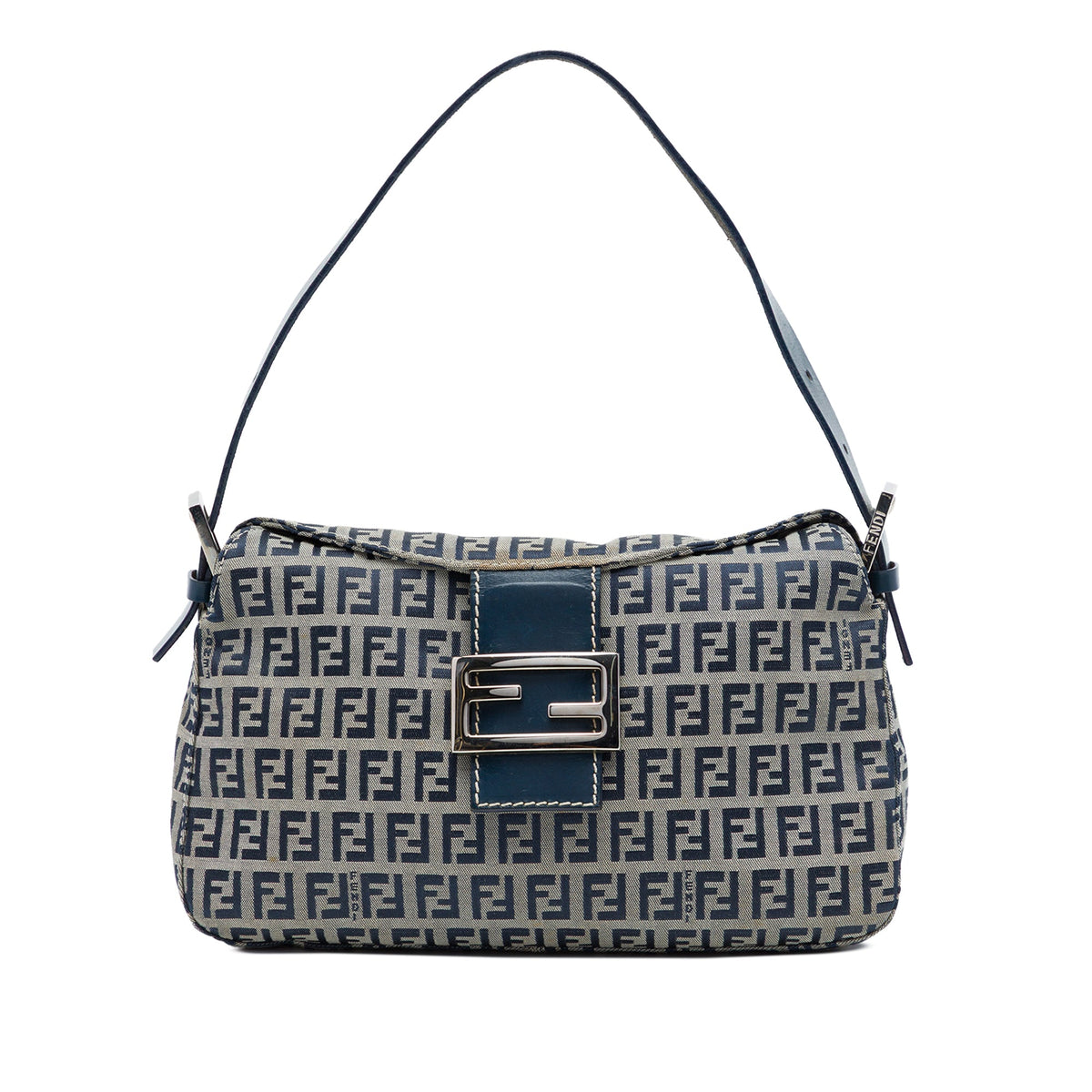 Fendi Zucchino Double Flap Bag