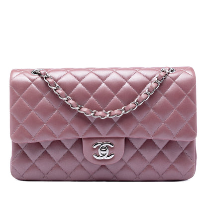 Chanel Medium Classic Metallic Double Flap