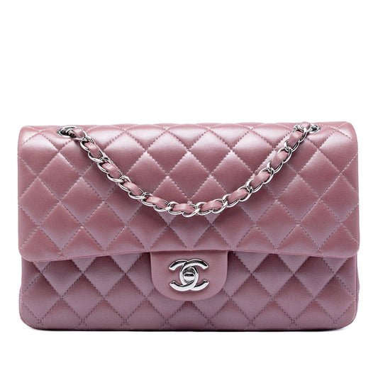 Chanel Medium Classic Metallic Double Flap