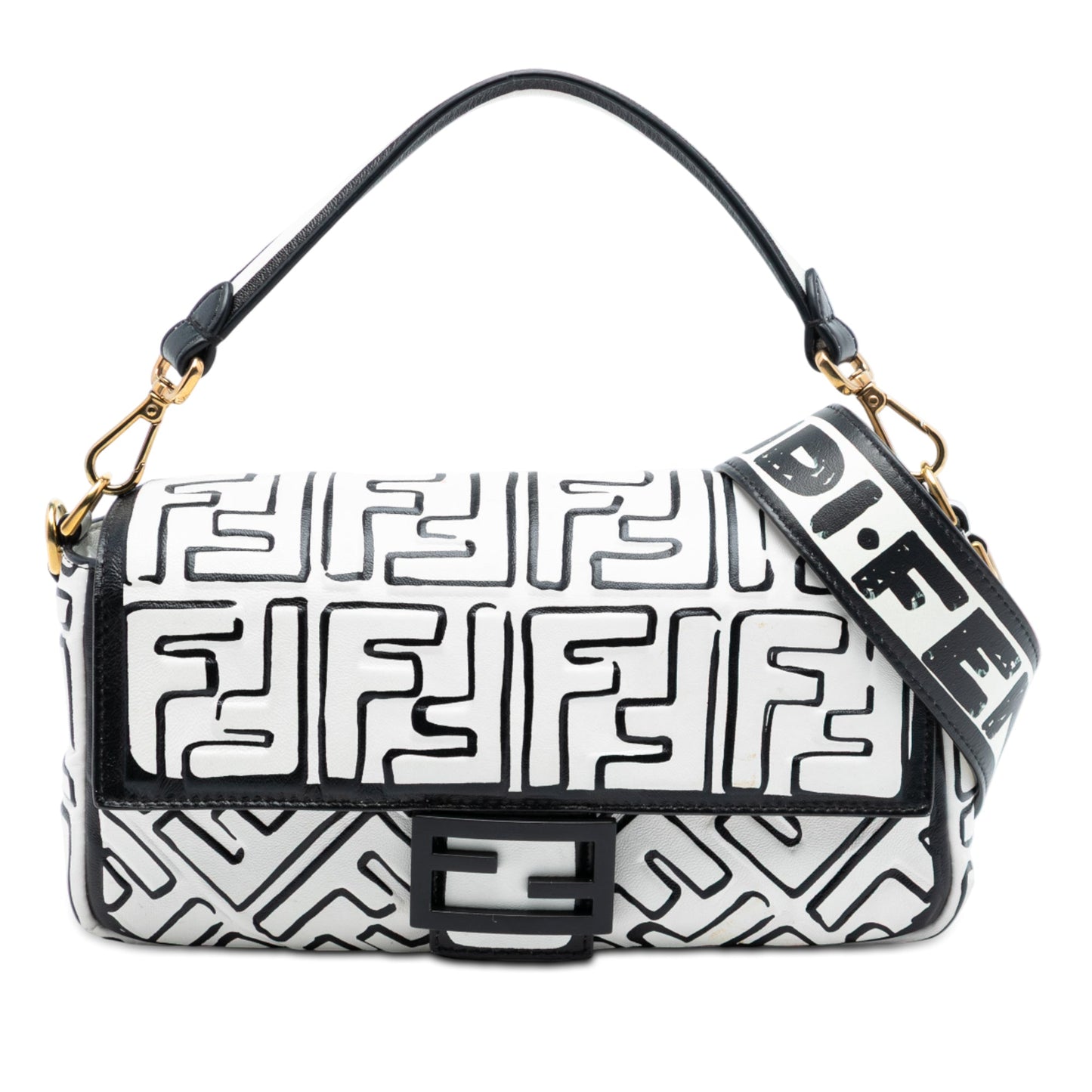 Fendi Joshua Vides California Sky Medium Baguette