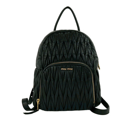 Miu Miu Matelasse Backpack