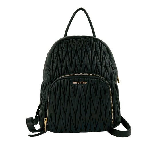 Miu Miu Matelasse Backpack