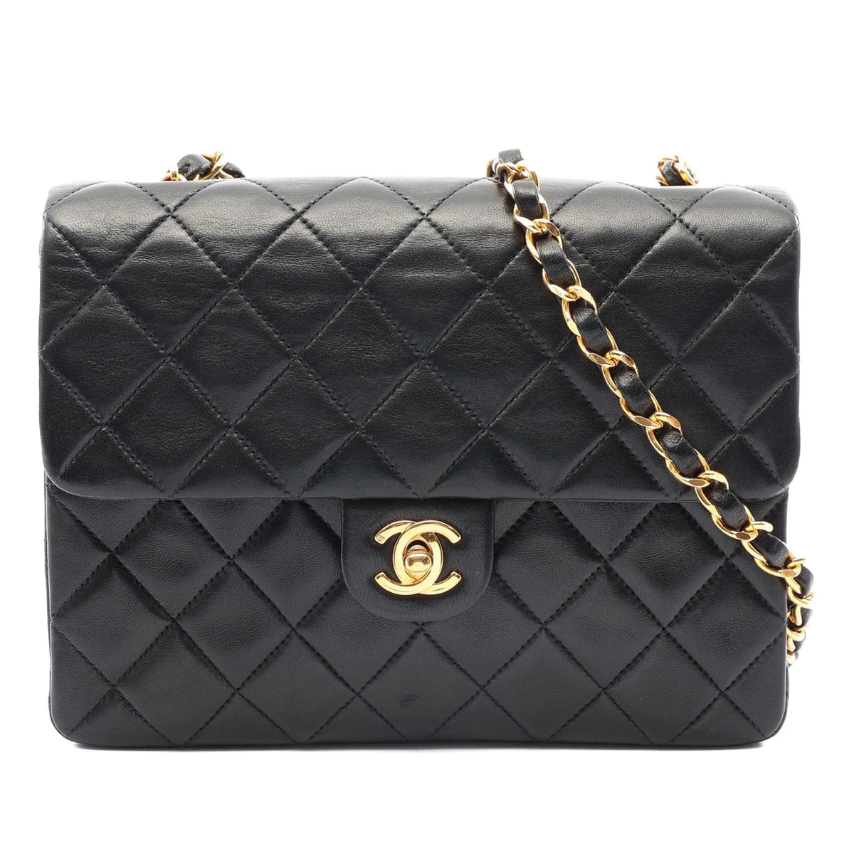 Chanel Small Square Quilted Lambskin Flap