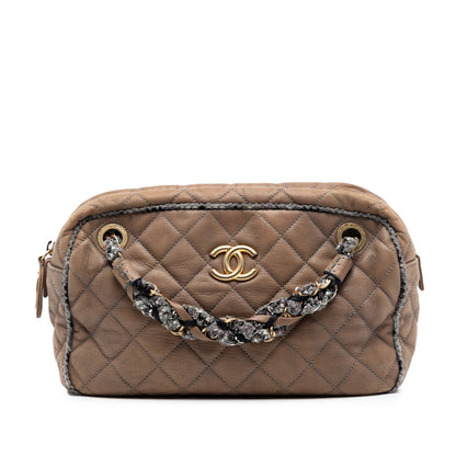 Chanel CC Iridescent Bowler Bag