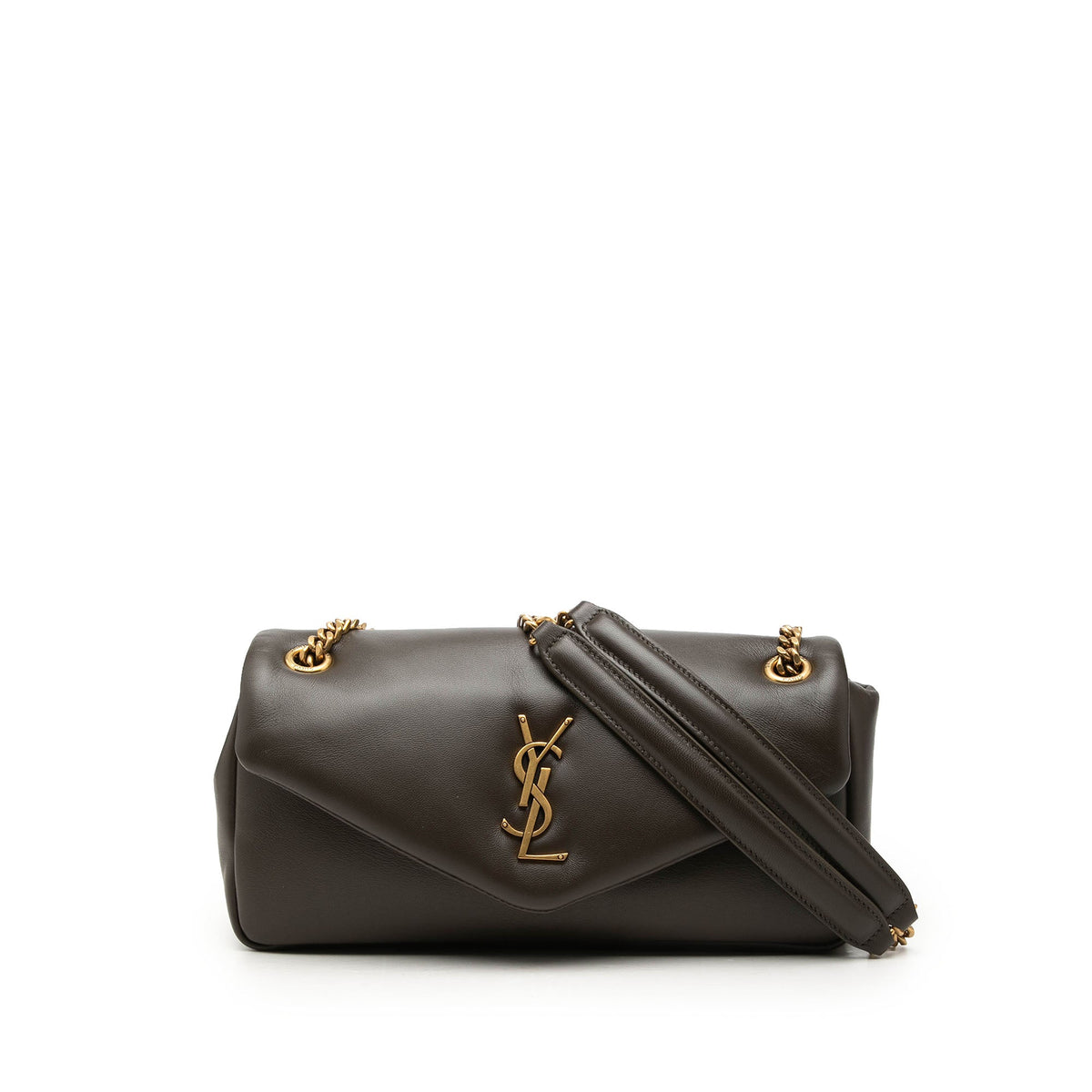 Saint Laurent Small Lambskin Calypso Shoulder Bag