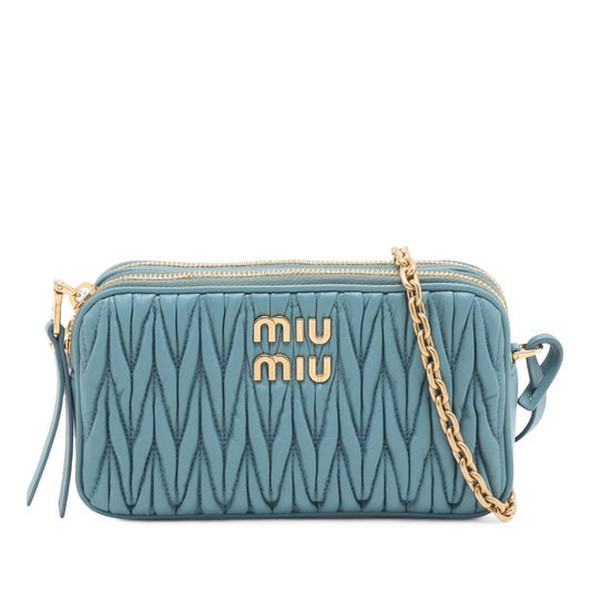 Miu Miu Double Zip Crossbody