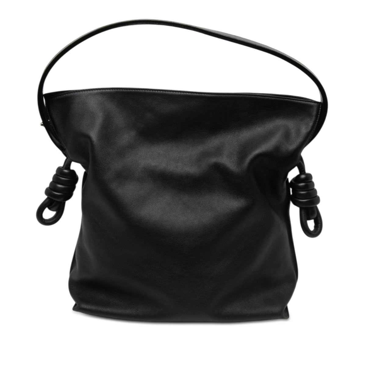 LOEWE Large Calfskin Flamenco Knot Clutch