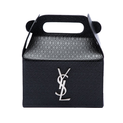 Saint Laurent Monogram Leather Take Away Box Handbag